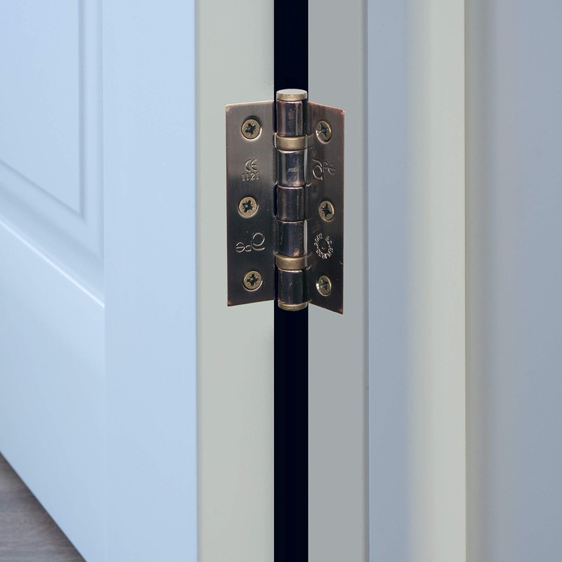 Door Hinge 3" / 76mm Antique Bronze (1 Pair)