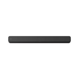 Sony S100F 2.0ch Soundbar with Bass Reflex Speaker, Integrated Tweeter and Bluetooth, (HTS100F), easy setup, compact, home office use with clear sound black