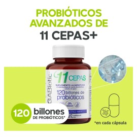 Probiticos 120 Billones Y 11 Cepas Para 60 Das (60 Cpsulas)  Con Prebiticos, Inulina De Agave, Lactobacilos Y Aloe Vera (sbila)  Probioticos Para...  