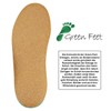 Green-feet Thin, 3mm Thin Orthopaedic Schuh-einlage-n for Fallen Arches, Flatfoot,
