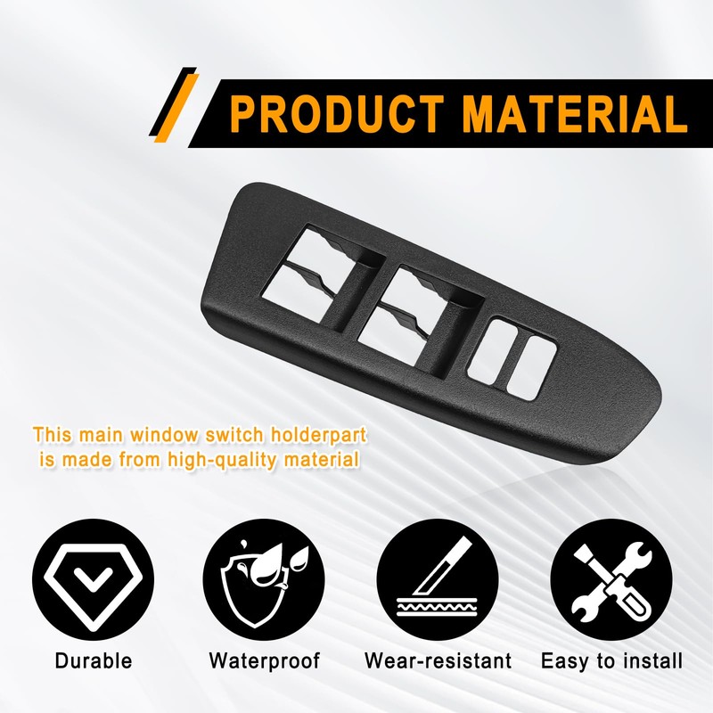 Lunwag Window Switch Bezel - Left Driver Side Window Master