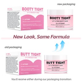 Solivetta Butt Tight Lift and Firm Booty Cellulite Cream - Smooth & Sculpt Booty, Thighs, Belly & Arms | LIFTONIN® Skin Firming & Toning Bum Mask 3.72 fl oz