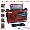 Kaito KA500 AM FM Shortwave Solar Crank Emergency NOAA Weather
