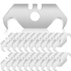 Mudder Utility Hook Blades Steel Hook Razor Knife Blades for
