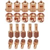 CZlewan 10Pcs 52574 Electrode 10Pcs 51206 Nozzle for Razorweld X45