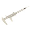 APUK 5x Vernier Caliper Scale White Plastic Measuring Gauge Tool