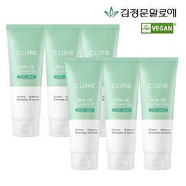 Kim Jong -moon Aloe Cure Rialo 150ml of Soothing Gel 6 / 김정문알로에 큐어 리알로에 수딩젤 150ml 6개