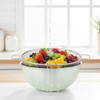 304 Stainless Steel Rice Washing Bowl and 40 Mesh Strainer