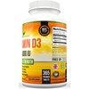 Vitamin D 4,000 IU Tablets, Maximum Strength Vitamin D3 Supplement,