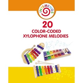 20 Color-Coded Xylophone Melodies: Letter-Coded Songbook for Children
