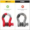 Nilight 2 Pack 3/4" D-Ring Shackle 4.75 Ton (9500 Lbs)