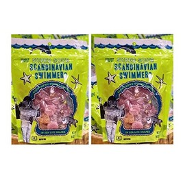 Trader Joe’s Super Sour Scandinavian Swimmers 2 PACK (total of 28 oz) 14 oz Gluten Free - Limited edition - SET OF 4