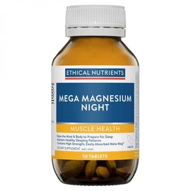 Ethical Nutrients Buy Ethical Nutrients Mega Magnesium Night Tablets 50 Online