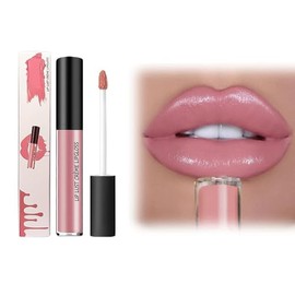 12 Colores Brillo Labial En Crema, Resistente Al Agua, antiadherente, Resistente Al desvanecimiento, Lápiz Labial Aterciopelado Hidratante de Larga...