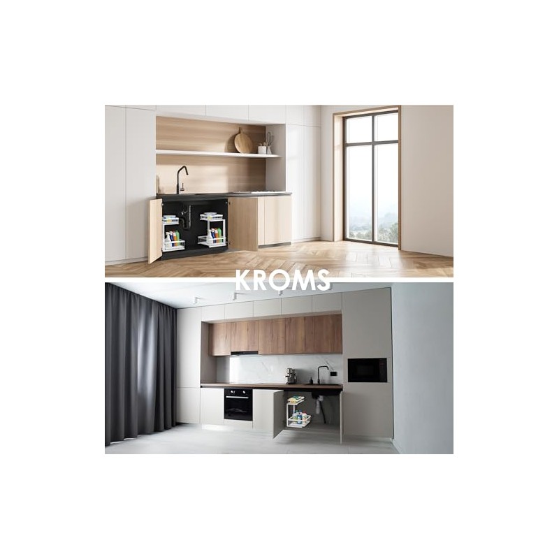 Kitchen Cabinet Organiser Size XL - White - Kitchen Organiser