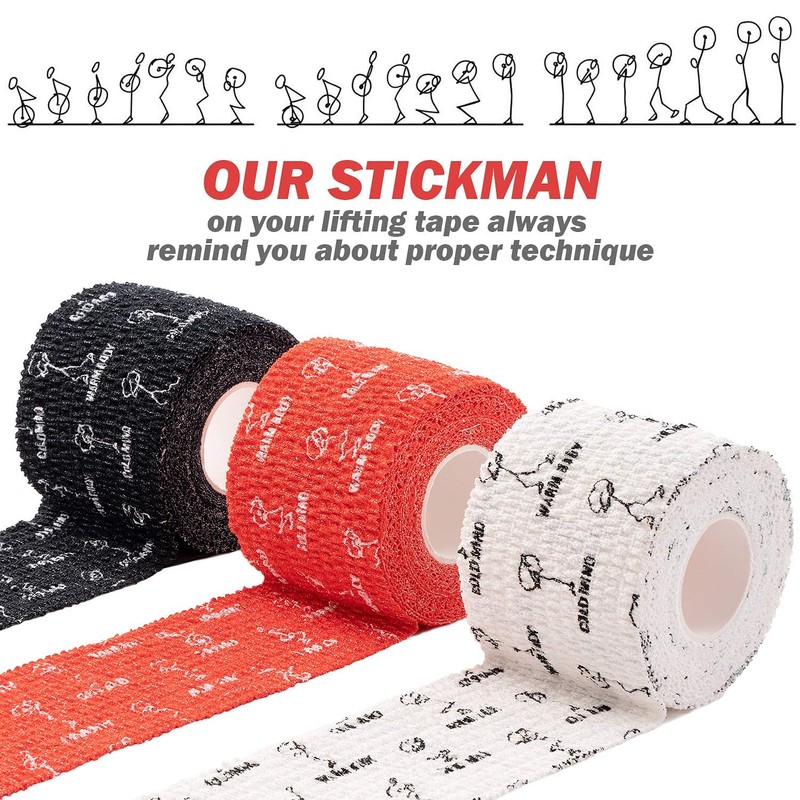 WARM BODY COLD MIND 2" Premium Lifting Thumb Tape for