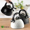 KADAX Stainless Steel Kettle, Enamel Kettle with Handle, Tea Kettle,