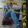 Nilight Rolling Mechanic Seat, 250 LBS Capacity Padded Mechanic Stool