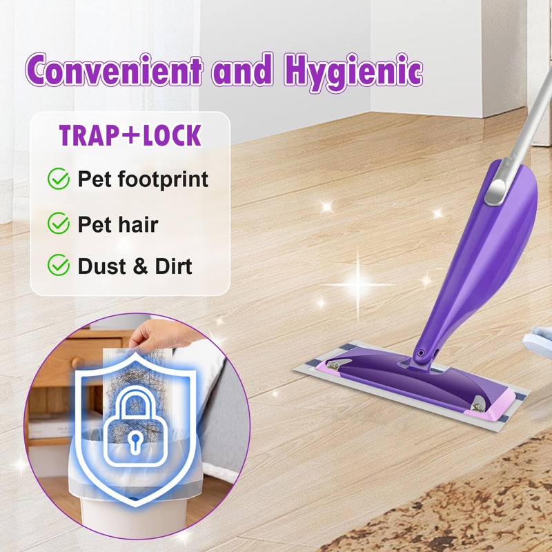 30 Pack Disposable Cleaning Pads for Flash Powermop, Power Mop