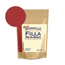 GoodFIlla Cherry, 4 oz, Wood and Grain Filler powder, Stainable, Paintable, Sandable, Versatile | Zero Waste