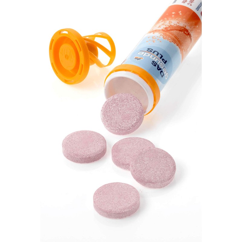 Mivolis Vitamin C effervescent Tablets - Dietary Supplements 4 Packs