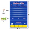 Godery Spanish Calendar and Weather Pocket Chart, Classroom Organized Chart,