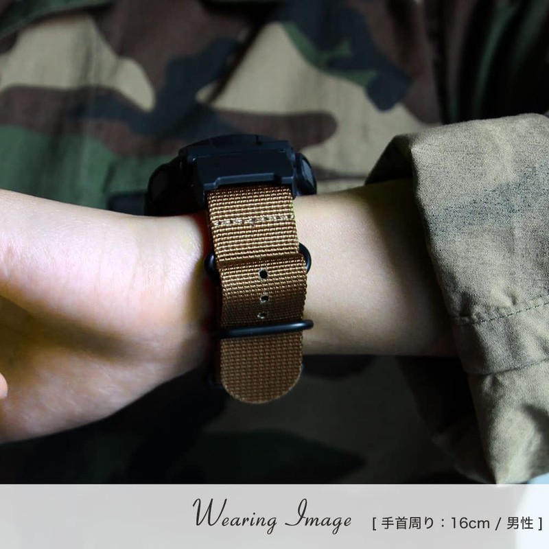 MOD ZULU NYLON STRAP 22mm 24mm Width NATO Type Watch