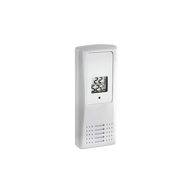 TFA-Dostmann radio-thermo-hygrometer, climate monitor TFA 30.3054, room climate control.
