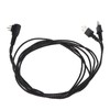 5PCS 3pin Hearing Aids Receiver Cable Heat Resistant Stable Sound