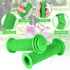 URAQT Bike Handlebar Grips, Solid Color Children's Bike Handlebars, Soft