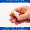 Universal Plugs, Pack of 2, White, Diameter 40 to 36.5
