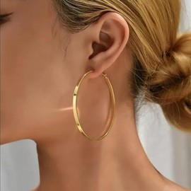 Gold Earrings for Women Gold Hoops Earrings for Women Large Big Hoop Earrings Women Dainty Gold Jewelry for Women