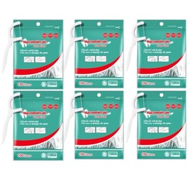 600 Piezas Hilo Dental Cuidado Bucal Limpieza Dientes Higiene Seguro y Saludable Prevención de Caries, Sarro, Quita Comida entre Dientes