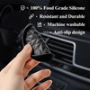 Wingcases Car Coasters Silicone [4 Pack] 2.75in Universal Mats Non-Slip,