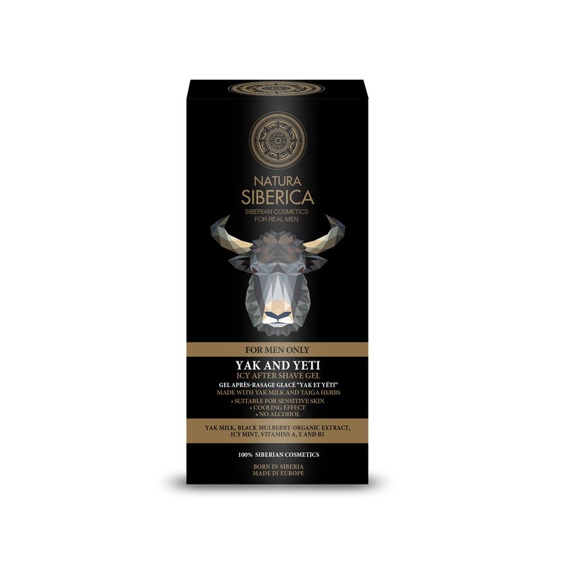 Natura Siberica Gel Glacial para Después del Afeitado Yak y