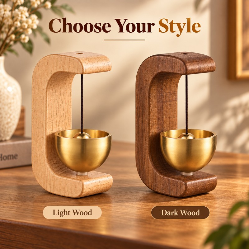 Wooden Wind Chime for Entryway Décor – Decorative Hanging Door