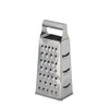 Cuisena 4-Sided Box Grater, Coarse, Fine, Zester and Slice |