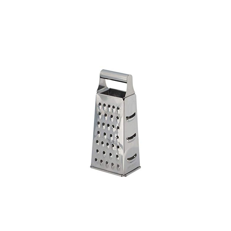 Cuisena 4-Sided Box Grater, Coarse, Fine, Zester and Slice |