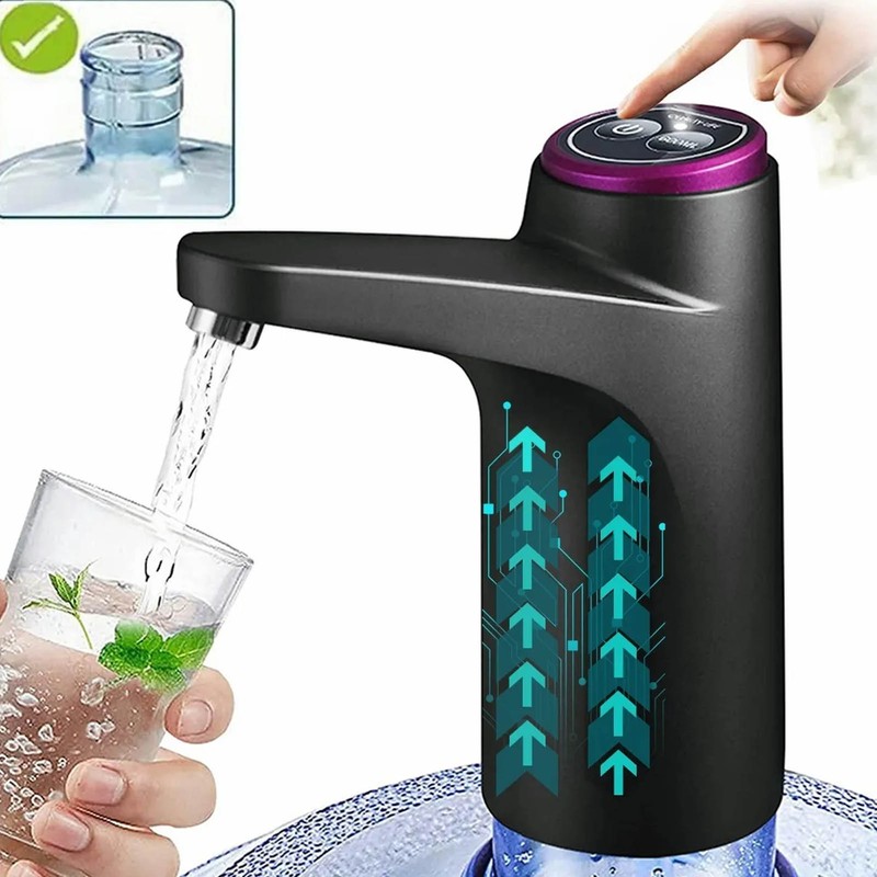 Water Bottle Dispenser BPA Free Quiet 4W 1200mAh Battery Portable