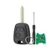 2 Buttons 433MHz Car Key for Peugeot Citroen Remote Control