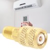Adapter Air Conditioning Cooling Copper, R410A A/C 1/4 Inch Male