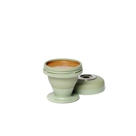 Corkcicle Coffee Palmpress Portable Single Serve French Press - 8 Oz, Sage Green