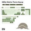 YMKPVR KBDiy Matcha KOA Profile Keycaps 60 75 100 Percent,Dye-Sublimation
