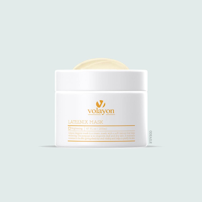 Bolayon Latinix Cream Mask 200ml Whitening Latinix Mask 200ml /
