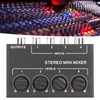 CX400 4 Channel Passive Mixer Professioinal Stereo 4 Channel Mixer