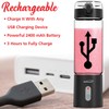 Brentwood 50-Watt 17-Oz. Portable Battery-Operated USB-Chargeable Glass Blender (Black)