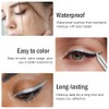 Kaely Lpiz delineador de ojos de gel para mujer, delineador