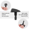 2PCS Front Windshield Washer Nozzle with Washers,Adjustable Fan Shape Spray