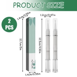 HONGECB Nail Nagelpflege, Health Nail Care Pen, Nail Repair Pen Nagel Behandlungs Stift, Nagelpflegestift für Gepflegte Fingernägel & Fußnägel, Mit Teebaumöl, Vitamin E & Aloe Vera, B