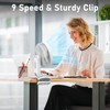 8 inch Desk Fan, 20000mAh Rechargeable Clip On Fan with